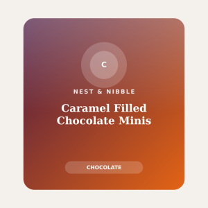 Caramel Filled Chocolate Minis