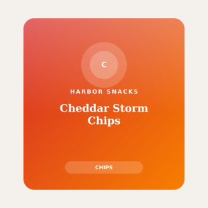 Cheddar Storm Chips