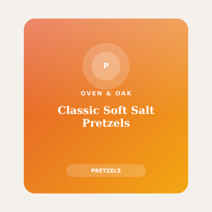 Classic Soft Salt Pretzels
