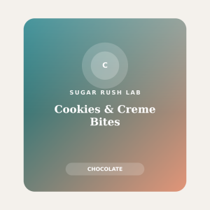 Cookies & Creme Bites