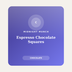 Espresso Chocolate Squares
