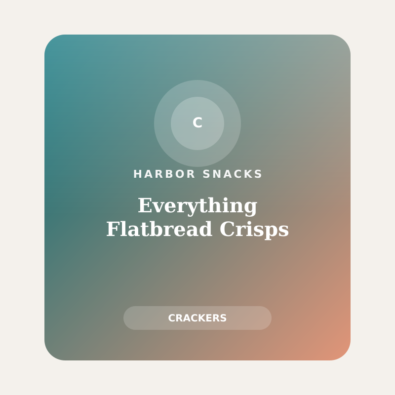 Everything Flatbread Crisps