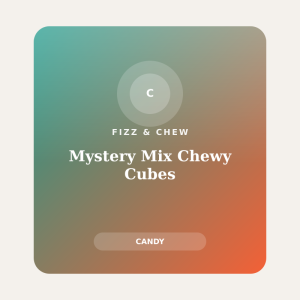 Mystery Mix Chewy Cubes