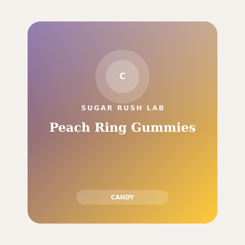 Peach Ring Gummies
