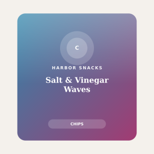 Salt & Vinegar Waves