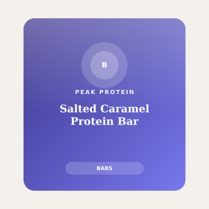 Salted Caramel Protein Bar