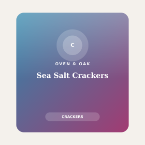 Sea Salt Crackers