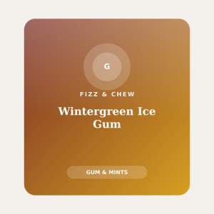 Wintergreen Ice Gum