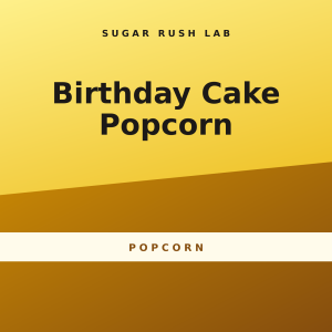 Birthday Cake Popcorn