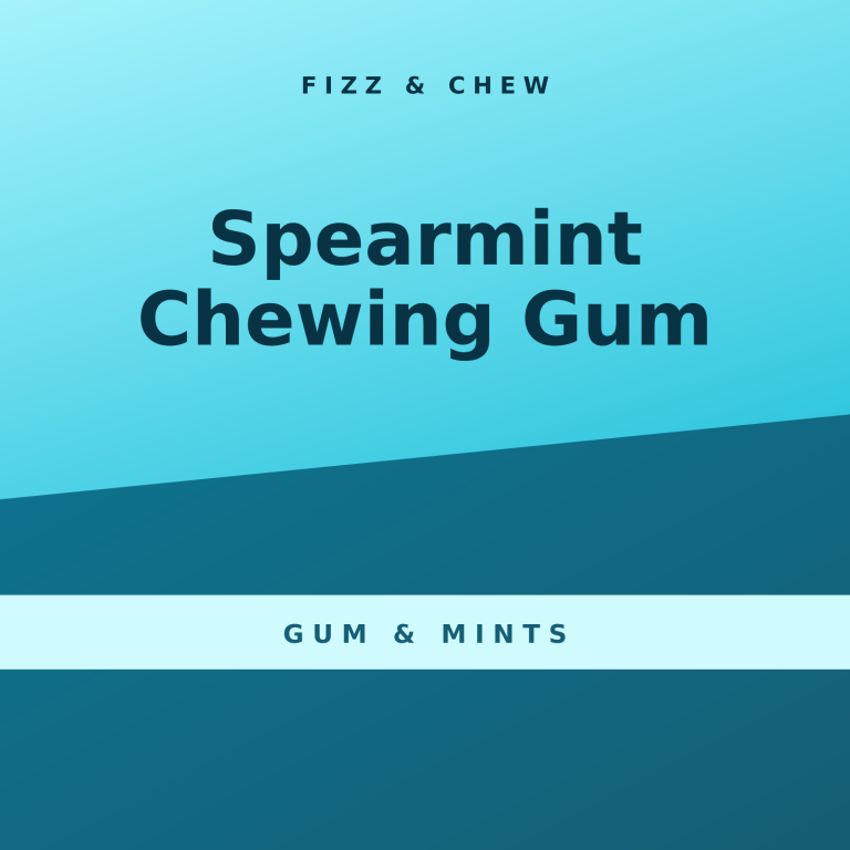Spearmint Chewing Gum